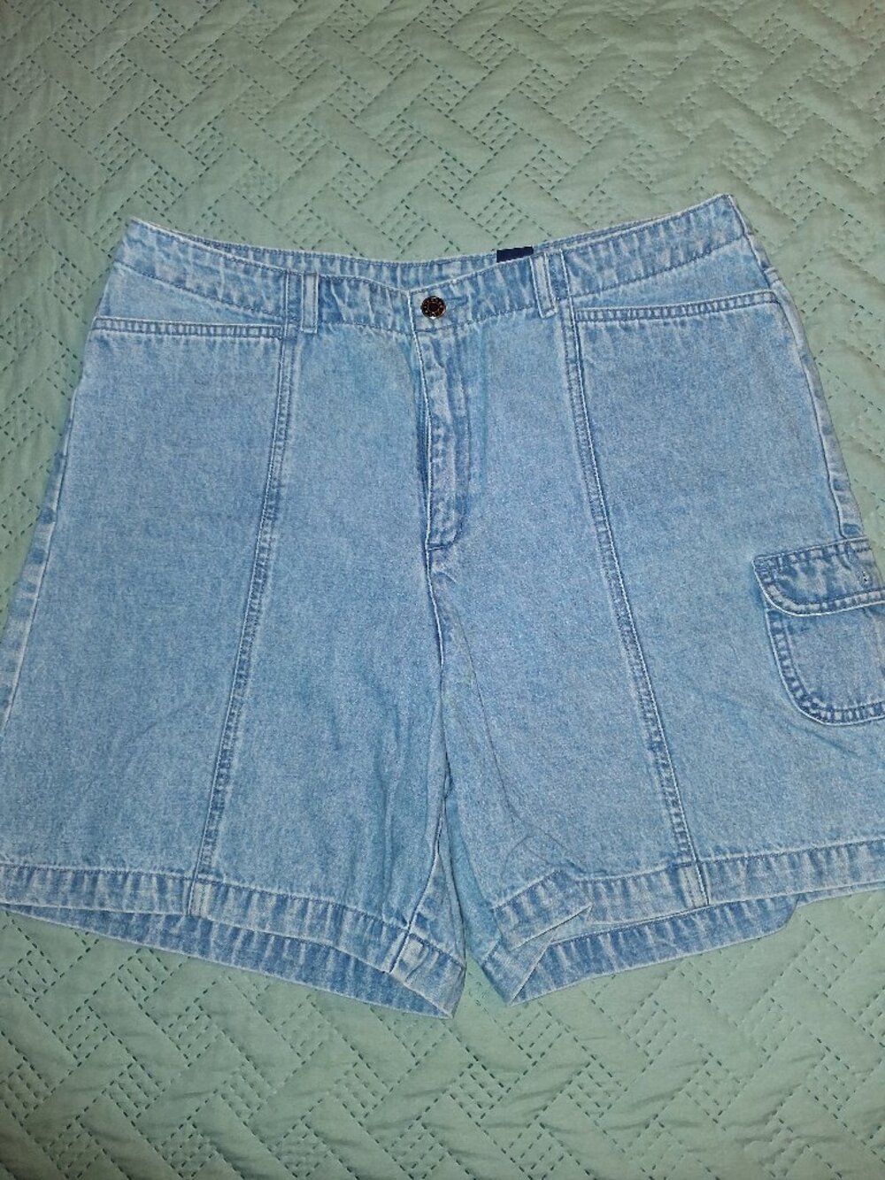 Crazy Horse Women's Denim Shorts-size 14